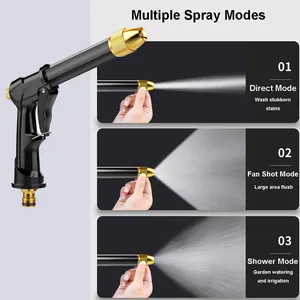 Flexible expandable garden hose, high pressure nozzle, washer, car wash, water hose, high quality 10 Main Sales Hose Garden - №5