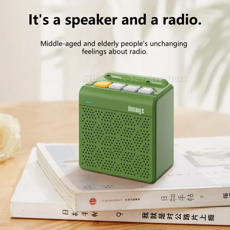 Portable Wireless Blue Tooth Speaker Outdoor Mini Home Speakers Insert Card Player Heavy Subwoofer TWS Dual Stereo Sound Box