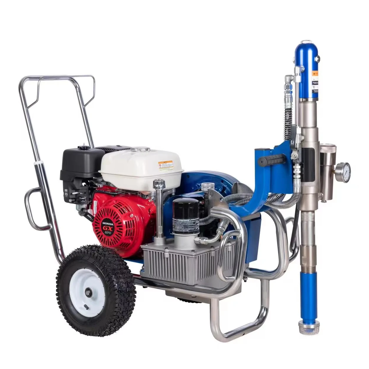 

NEW 8L/min High Pressure Airless Putty Spray Machine With Hydraulic Piston