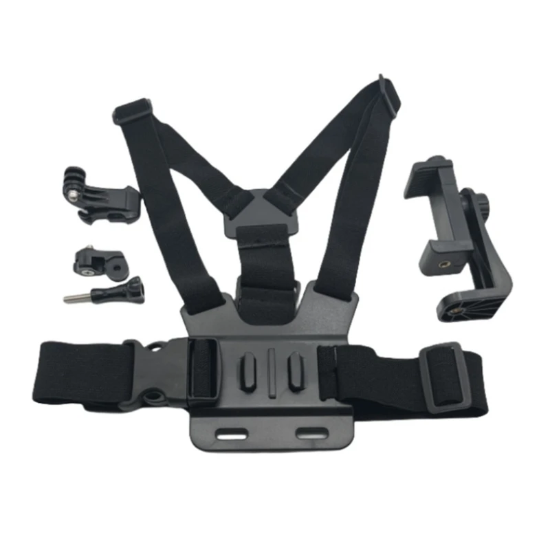 Sports Camera Cellphone Chest Strap Phone Chest Strap Harness for POV/VLOG Dropshipping