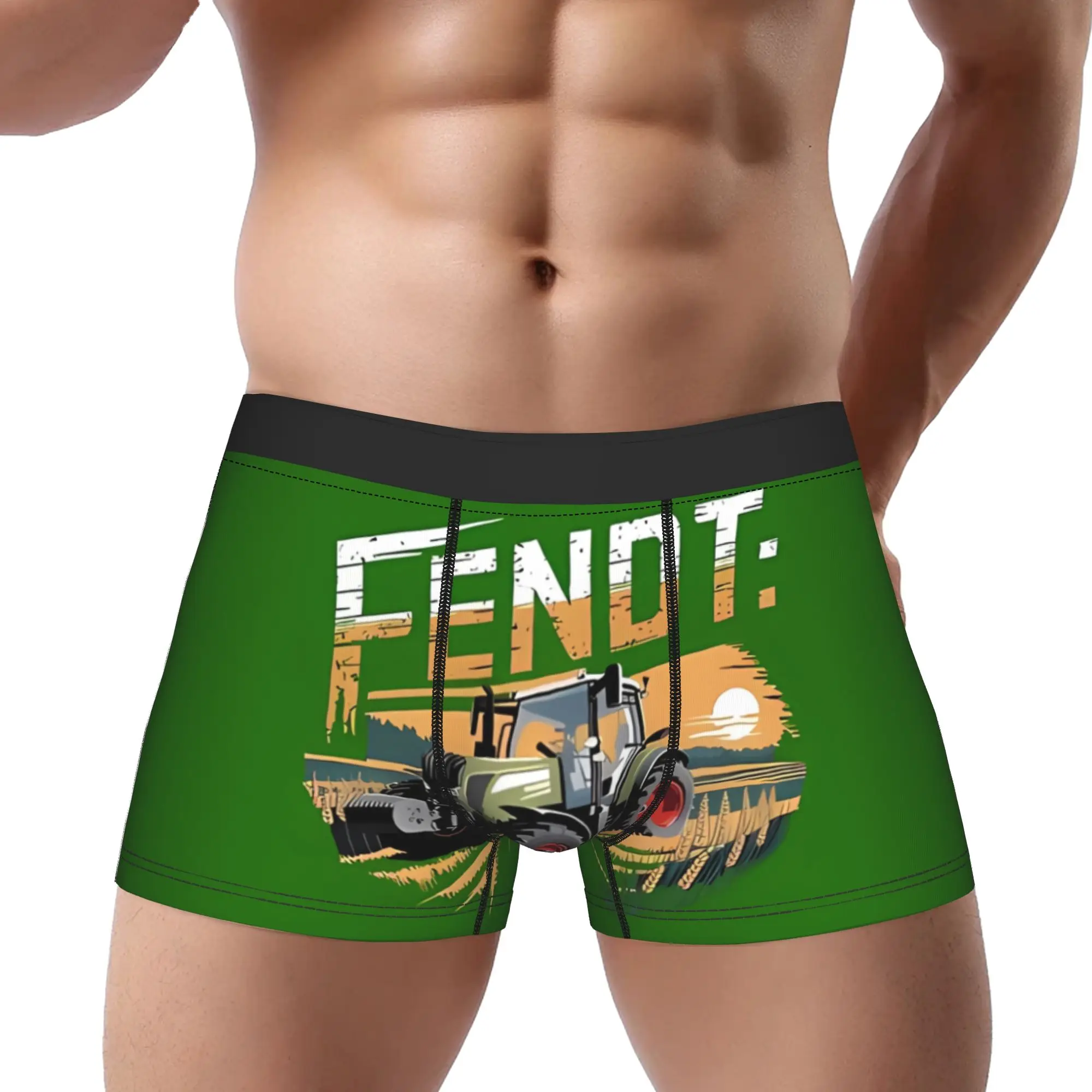 

Немецкие трусы German Tractors Fendt, дышащие трусики, мужское нижнее белье, удобные шорты, трусы-боксеры