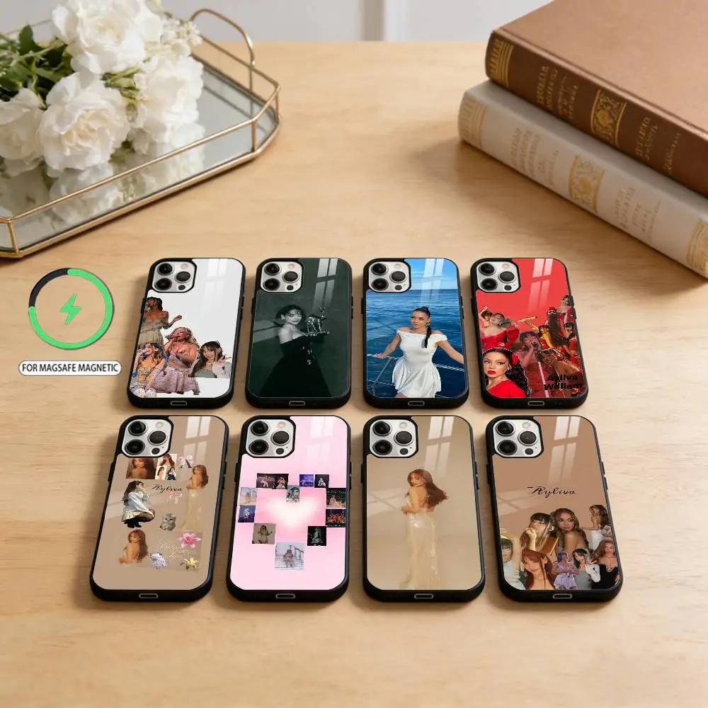 

Чехол для телефона Singer A-Ayliva для iPhone 17,16,15,14,13,12,11 Plus, Pro Max, магнитный для беспроводной зарядки Magsafe