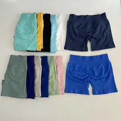 Short de yoga sans couture pour femmes, 4.5 pouces, Flex Scrunch Bum, short de gym, butin, course à pied, levage des fesses, pantalon d'entraînement