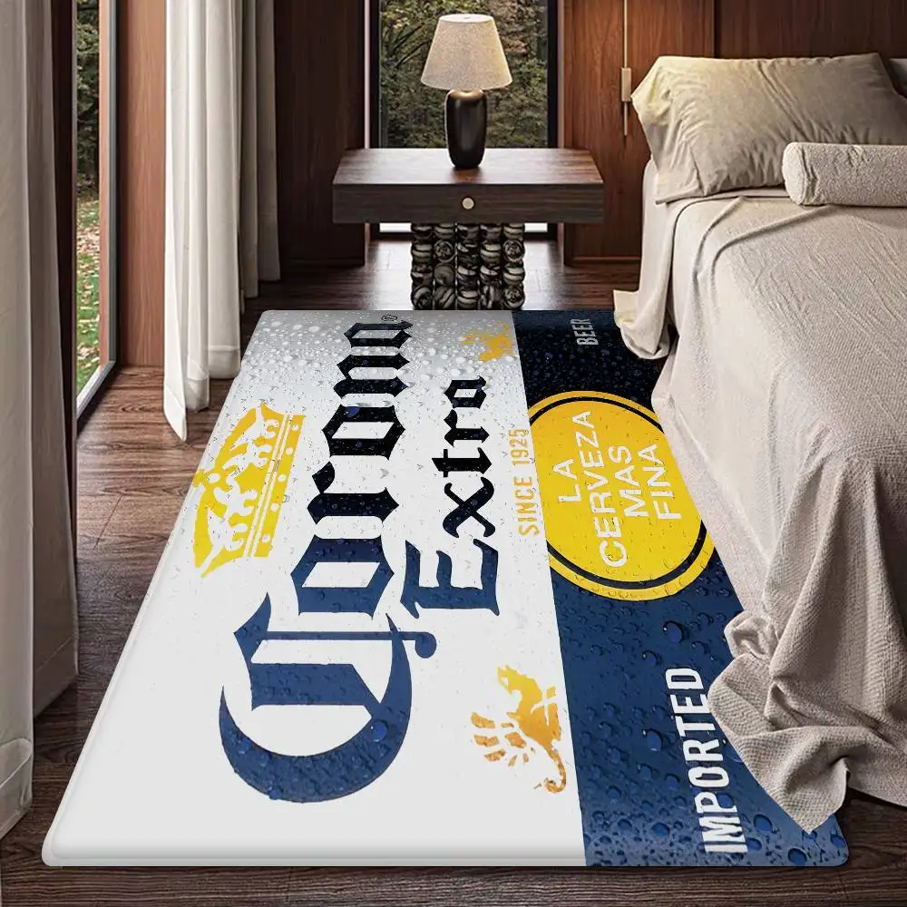 C-Corona E-Extra Beer Room Mats Anti-slip Absorb Water Long Strip Cushion Bedroon Mat Household Carpets