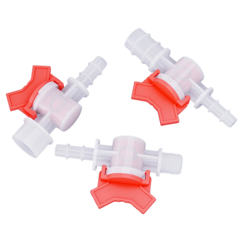 1/2/3/5/10Pcs 4 ~ 25mm Gleichen Durchmesser Kunststoff Ball Ventil Tropf Bewässerung Rohr Schalter Aquarium Luftpumpe Schlauch Anschluss POM Rohr Ventil