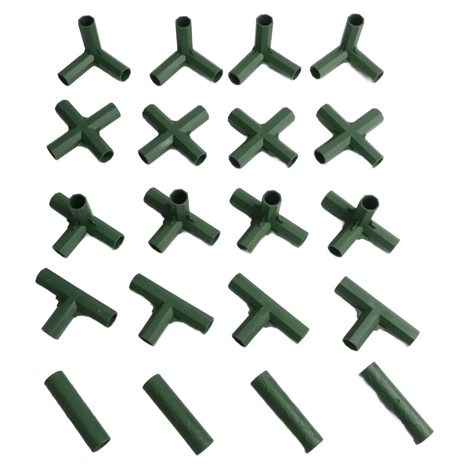 

Соединители для теплиц, диаметр 16 мм, пять типов разъемов, универсальное использование в теплице, садовые проекты