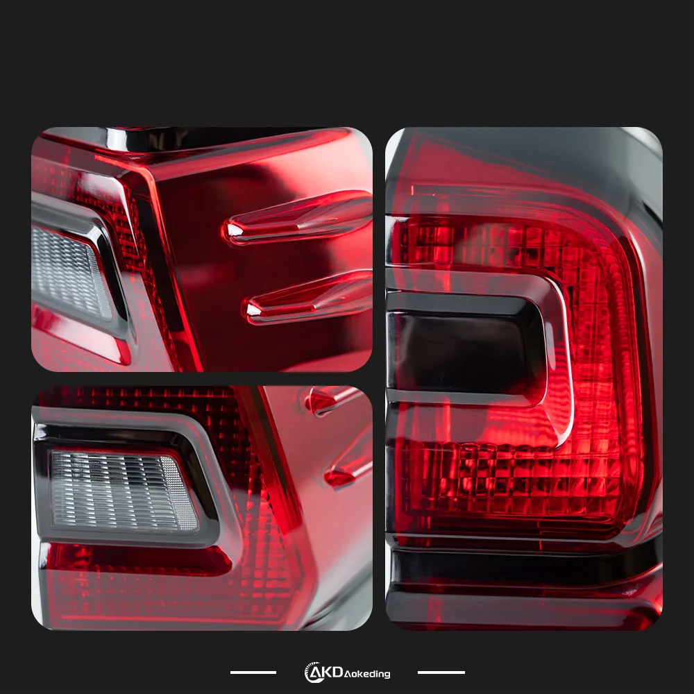 Taillight For 03-09 Land Cruise Prado Tail Lights With Sequential Turn Signal no Animation Brake Parking Lighthouse Facelift