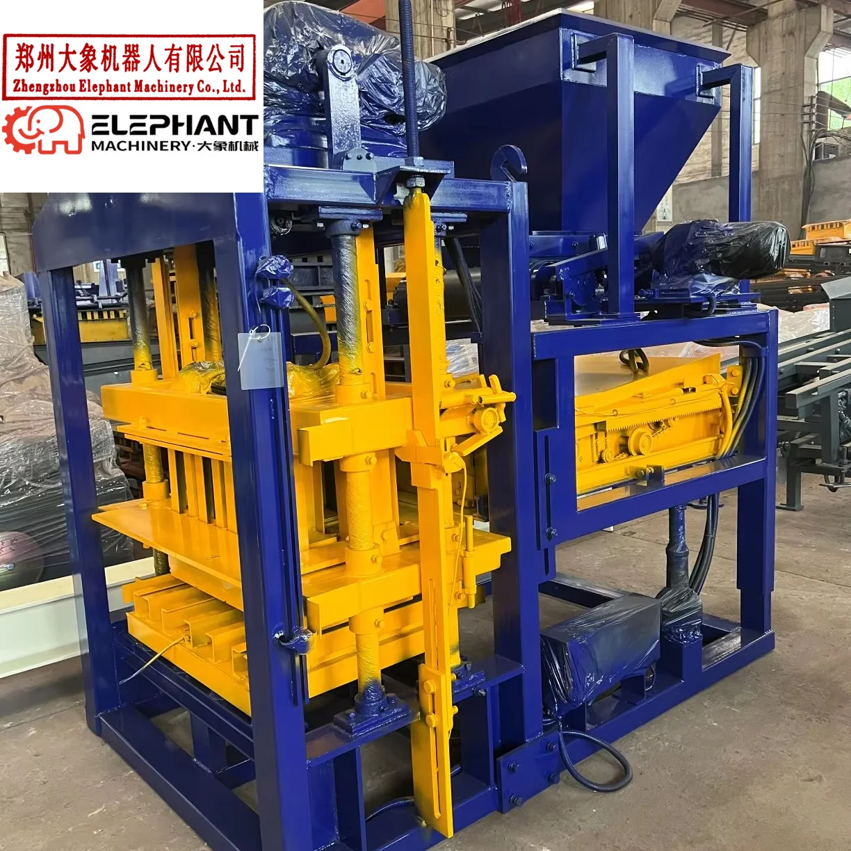 QT 4-25 China Manufacture Interlock And Paving Block Making Machine For Sale Brick Making Machine Wholesale