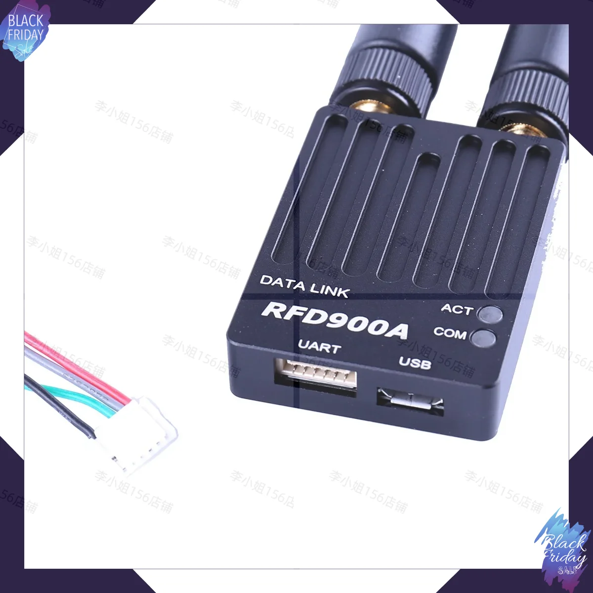 2026new RFD900A Set Sale RFD900X Replacement Metal Shell Data Link Radio Station Long Distance Wireless Data Transmission Module