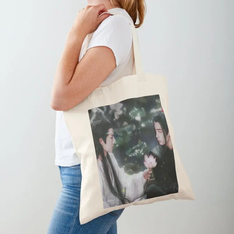 

the untamed wangxian Tote Bag tote bag men's custom fabric bag shopper women canvas Big