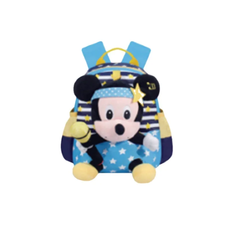 Disney Genuine Kindergarten School Bag Cartoon Image Children's Small School Bag Mickey Primary School Backpack