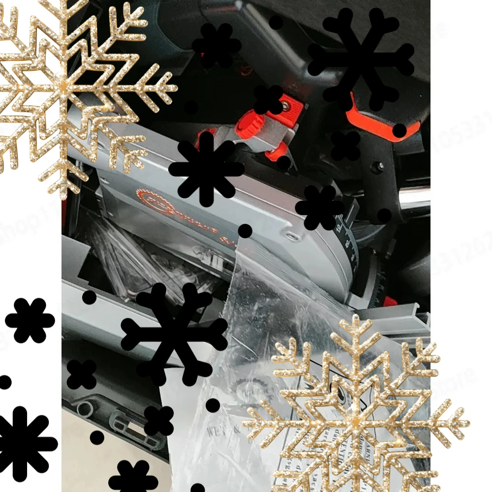 SJ-55 Brushless Track Saw 2KW 55mm Depth 6470RPM 6-Speed Plunge Saw for Wood  Aluminum  Plastic  with Quick Stop Safety 110V
