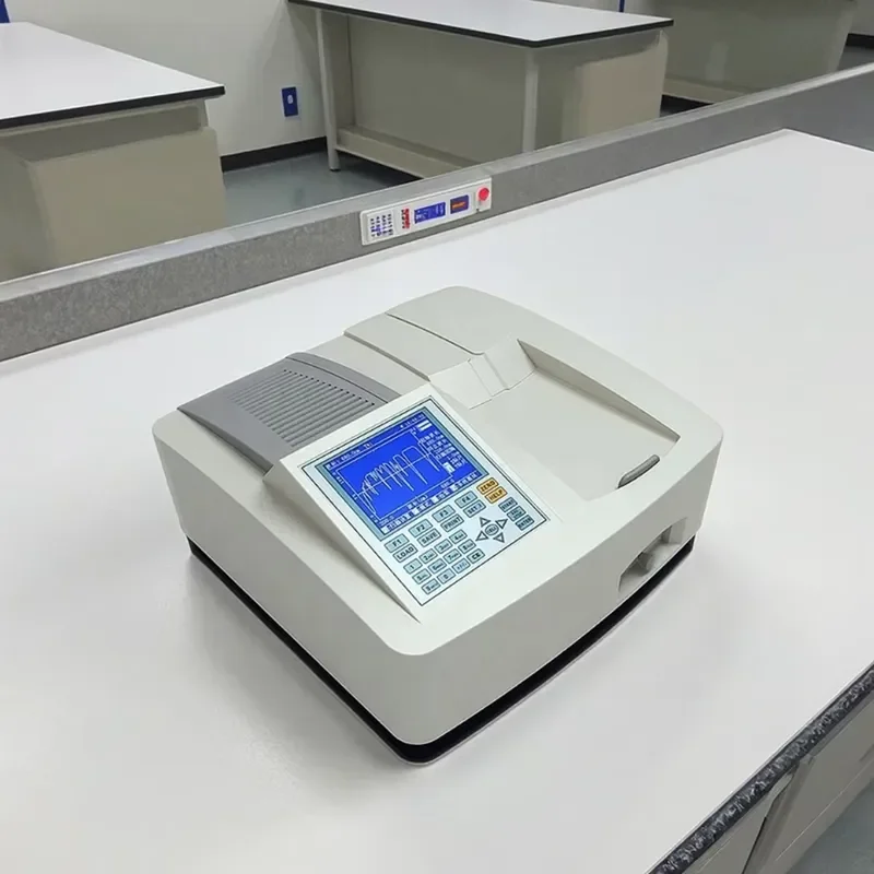 RU-2100 UV Visible Spectrophotometer Double Beam UV-VIS 190-1100nm Photometer Digital Display Visible UV Spectrophotometer