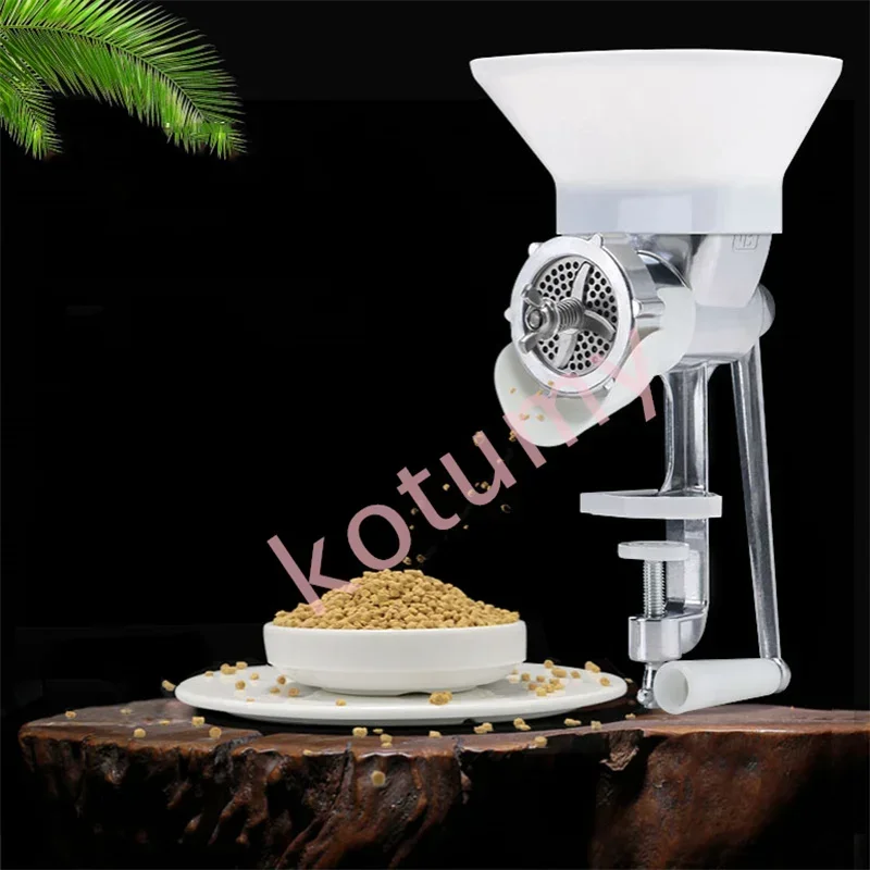 Pet Feed Manual Processing Machine Small Animals Food Feed Pellet Making Machine Fish Bird Cat Dog Parrot Food Granulator