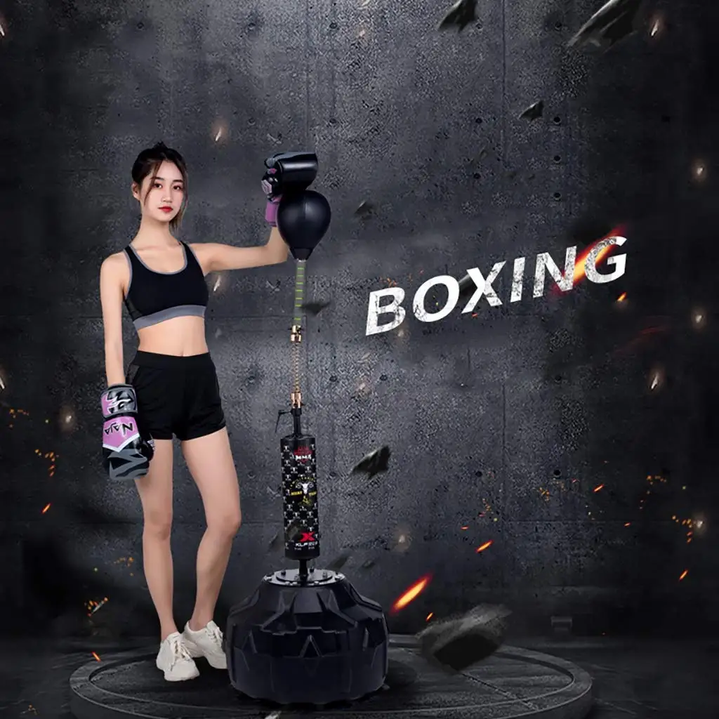 Professional Boxing Equipment Standing Punching Bag & Sand Bag Spring Punching Bag