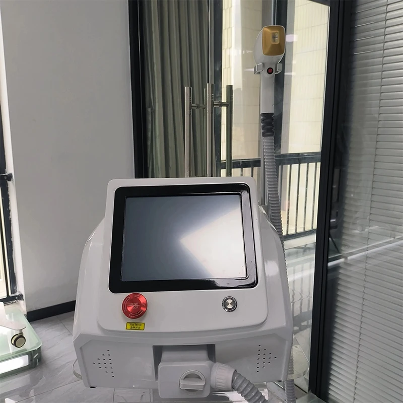 2025 portátil 808 diodo laser permanente máquina de remoção do cabelo três comprimento de onda dispositivo de rejuvenescimento da pele de depilação rápida