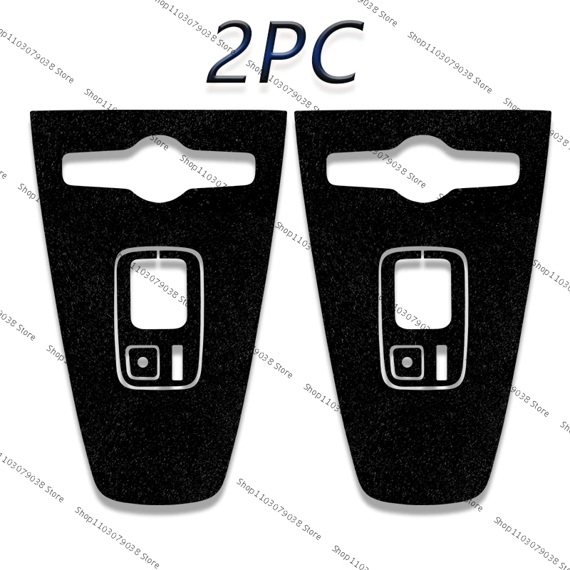 2X For Polestar 2 2021 2022 2023 Central Control Cover Protective Patch Car Interior Accessories Center shift protection sticker