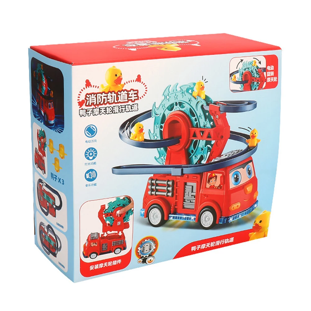 動物の階段登りおもちゃ 電動トラック スライドおもちゃ 組み立てデザイン 運動実践スキル 電池式 男の子 女の子向け