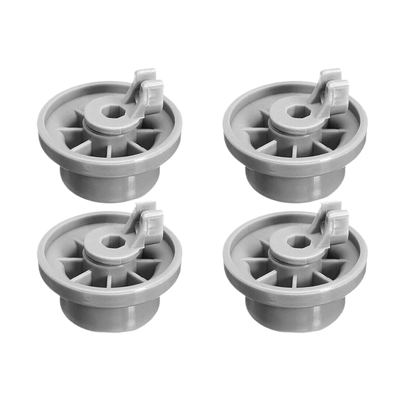 1PCS DIY Accessories Dishwasher Lower Bottom Basket Wheels Compatible For 165314 Dishwasher Spare Parts Lower Rollers