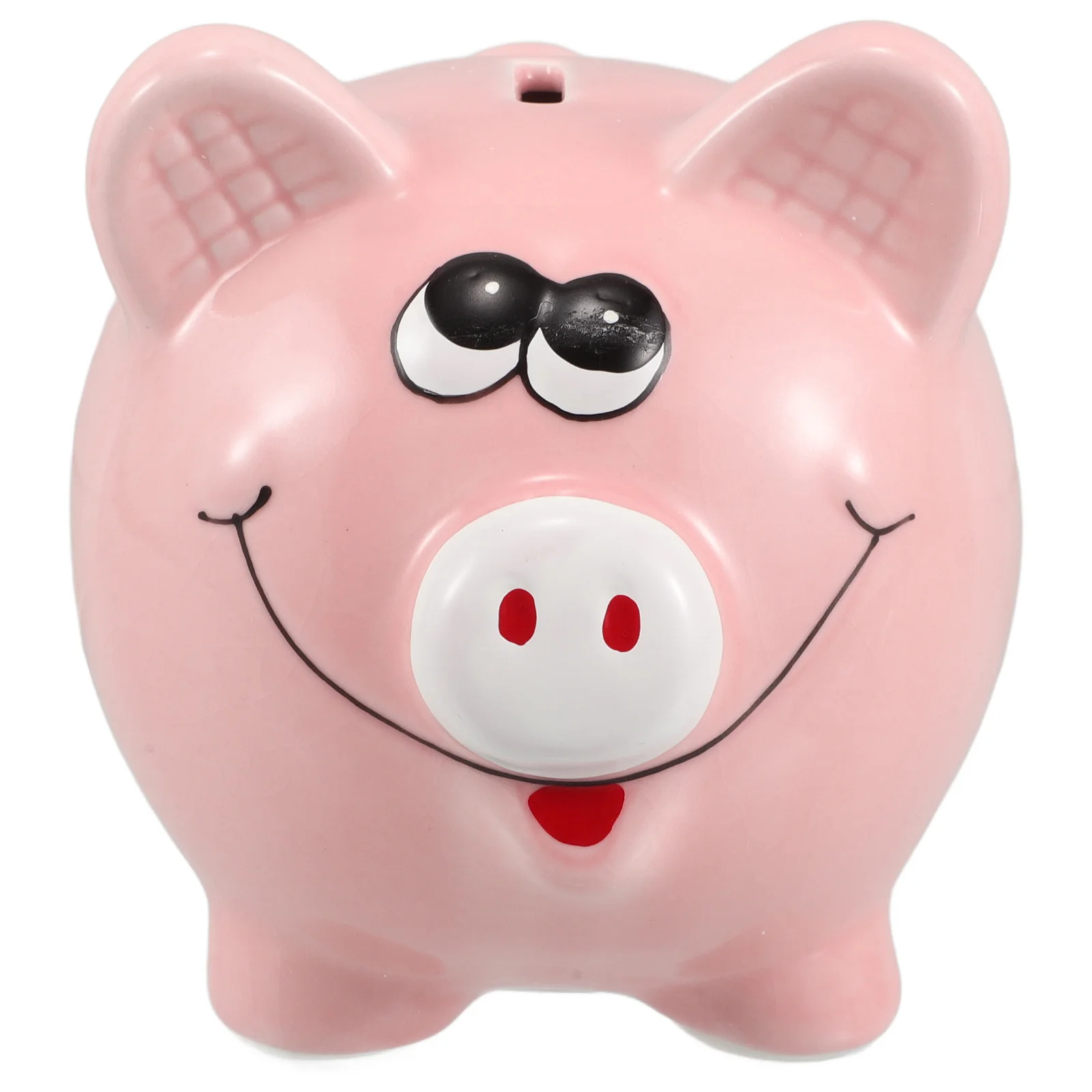 

Ceramic Piggy Bank Cute Pig Shape Money Saving Box Coin Bank Coin Holder for Nursery Decor Piggy Jar
