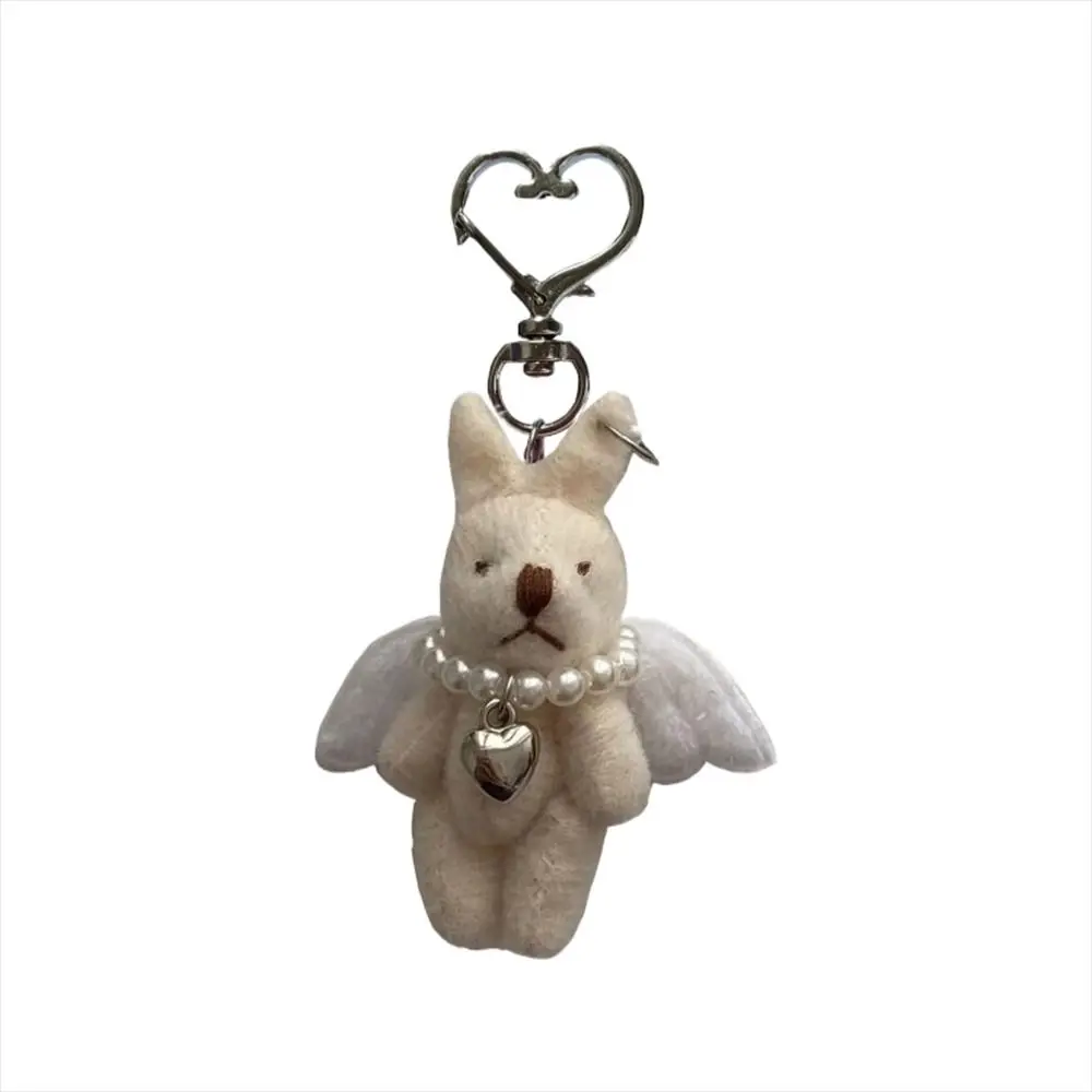

Devil Rabbit Rabbit Phone Charm Gothic Punk Y2k Lanyard Rabbit Keychains Korea Ins Wings Star Mobile Phone Chain Women Girl