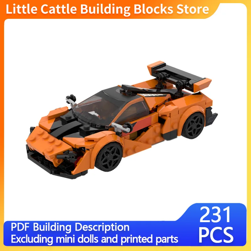 シティカーモデル-moc-組み立てブロック-セナ-トップティア-スポーツカー-モジュール式テクノロジー-子供向けホリデーギフト-組み立ておもちゃセット
