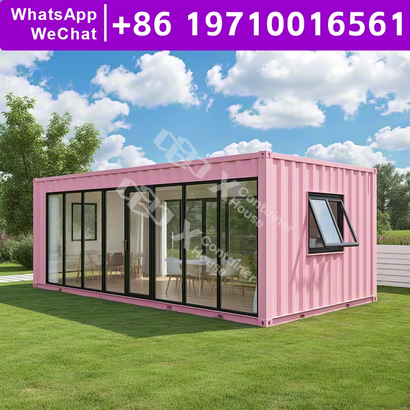 

Prefab Flat Pack House Steel Frame Garden Room DIY Construction Project for Urban and Rural Areas with Customizable Options