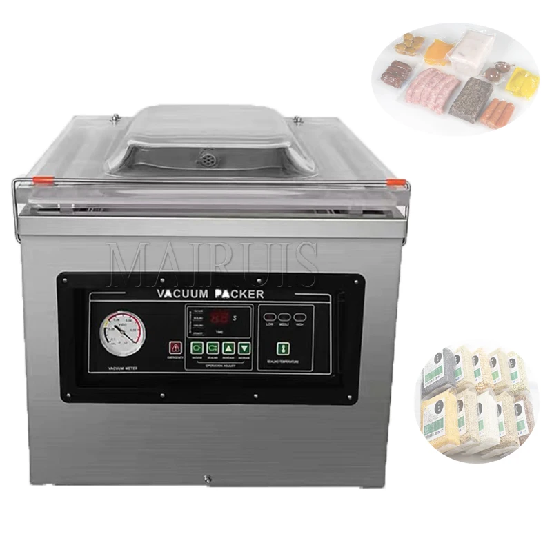 

Food Vacuum Machine Sealer Packing Machine Wet and Dry Commercial Home Fully Automatic Vacuum Compressor Bag Sealer