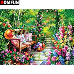 HOMFUN Diy 5d Diamond Painting 