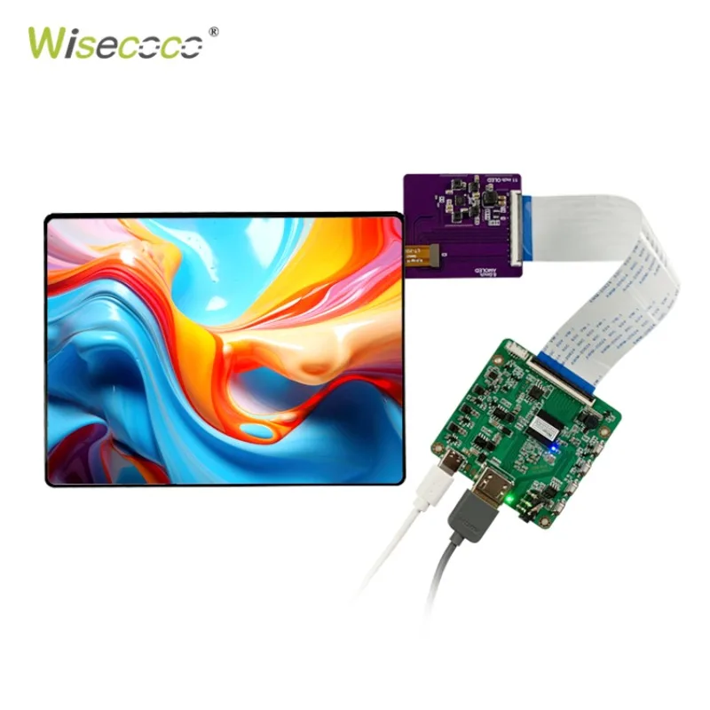 

8 Inch 2K AMOLED Display 2480*1860 4:3 OLED Screen Slim MIPI Driver Board Tablet Laptop Raspberry PI Wisecoco