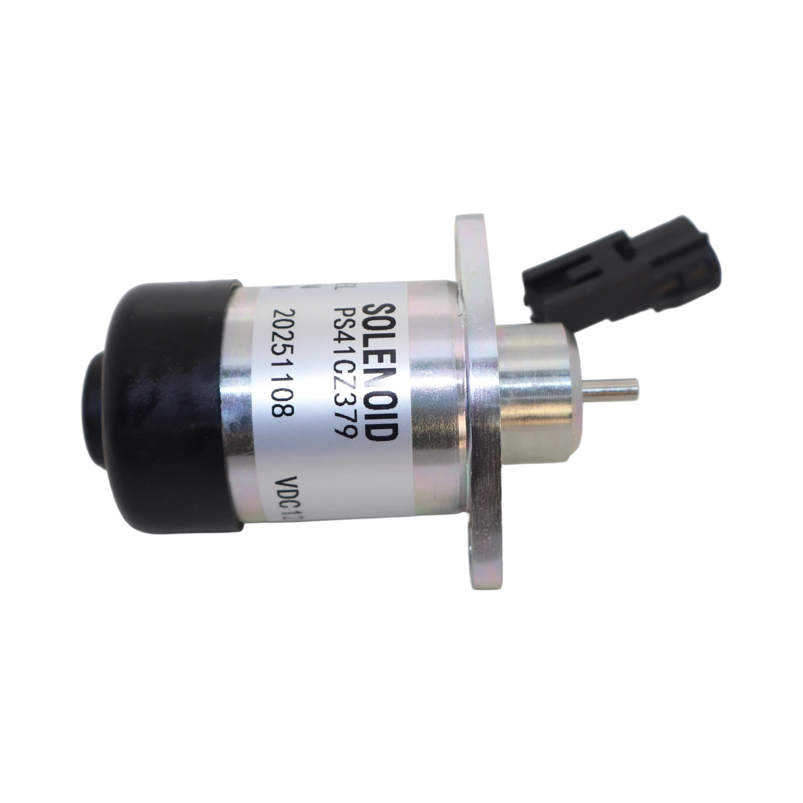 29-70345 12V Fuel Shutoff Solenoid Compatible for Kubota V2607 V3307 Tractor