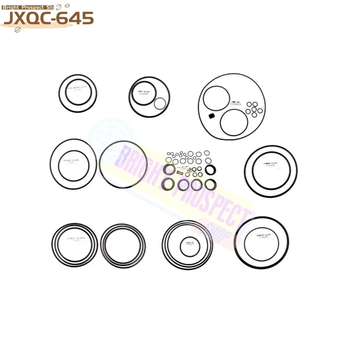 For SUBARU Legacy Outback Tribeca Gearbox Rebuild Kit Car Accessories 5EAT Transmission Sealing Ring Repair