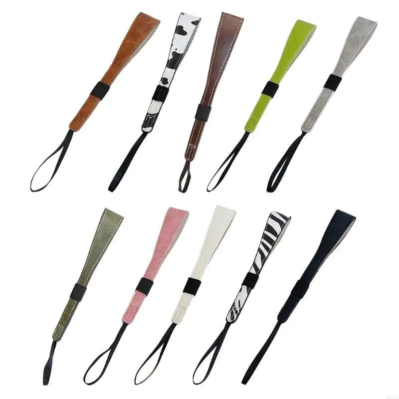 

K3NB Leather Wrist Strap Durability For M6 M50II XS10 ZV1 A6400 DSLR Cameras