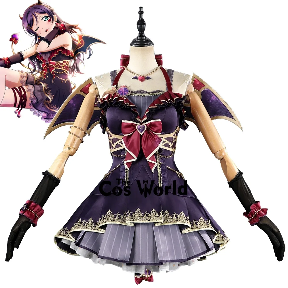 Disfraces de Cosplay de Anime Love Live Nozomi Tojo, un Atractivo Diablo