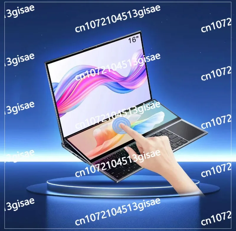 

Dual Screen Dual Monitor Gaming Laptop 16"+14" FHD 16GB DDR41TB SSD Windows 11 OS Core I7 I9