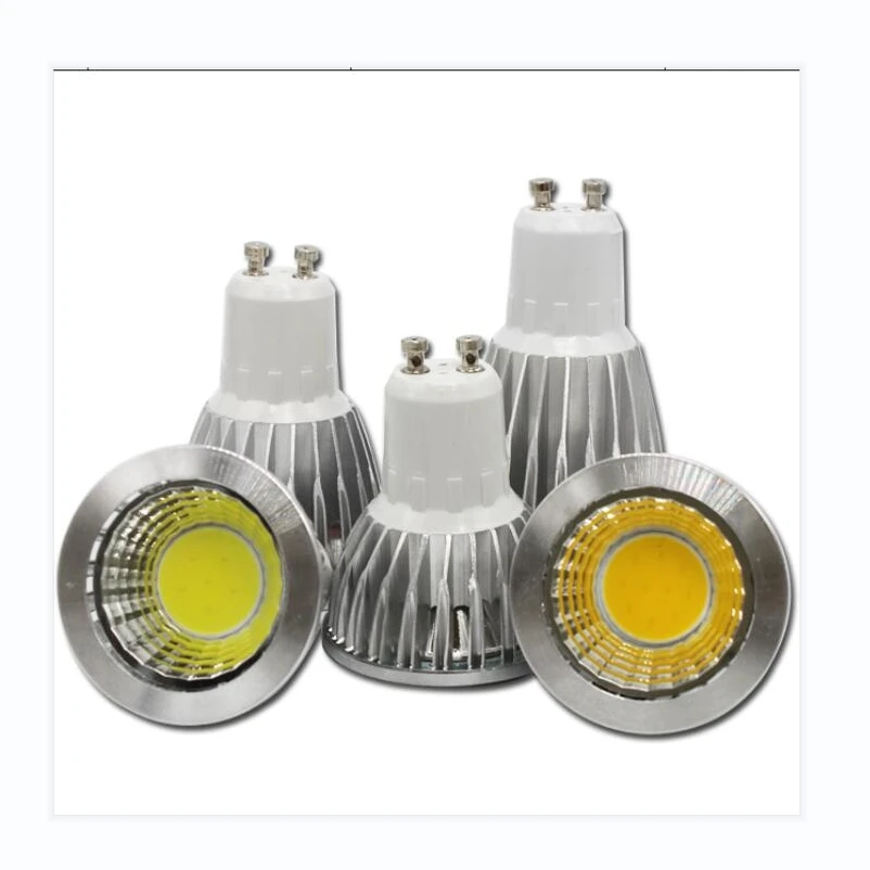 alto lumen gu53 e27 e14 gu10 led cob spot light lampada 220v 110v 6w 9w 12w led holofote lampada mr16 12v branco quente frio 01