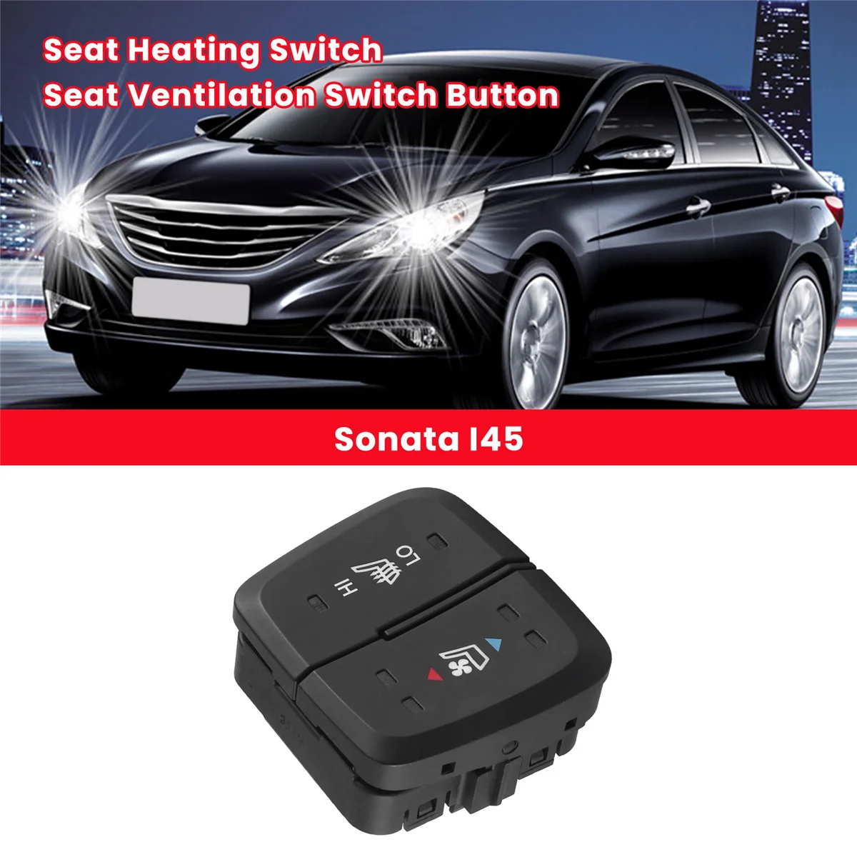 937103S450 Car Seat Heating Switch Seat Ventilation Switch Button for Hyundai YF Sonata