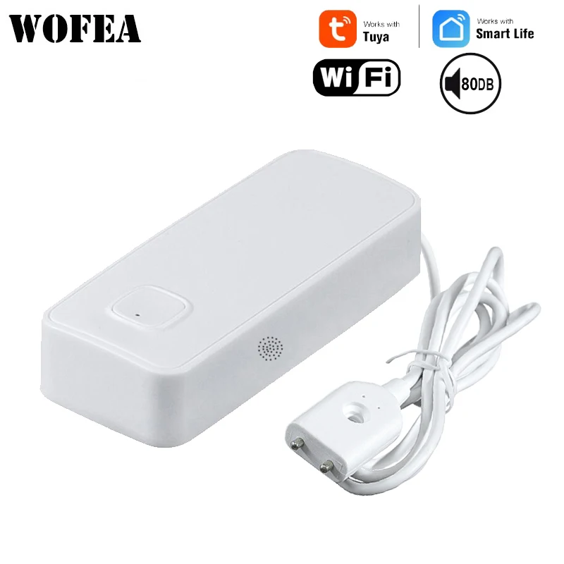 

tuya smart wifi water alarm sensor water leakage detector