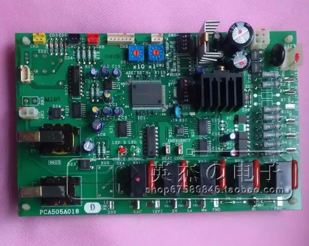 Carte de circuit imprimé d'ordinateur de climatisation pour Mitsubishi, bon fonctionnement, PCA505A018