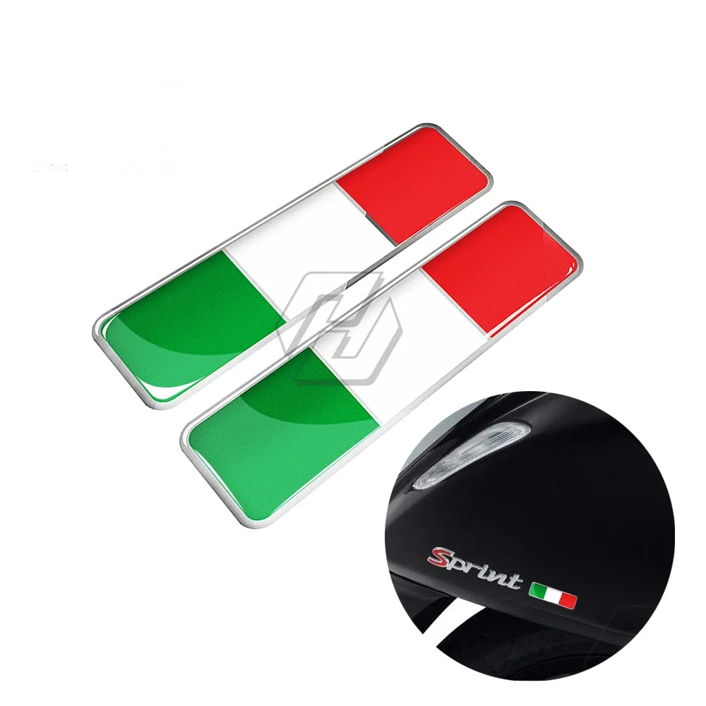 For PIAGGIO VESPA GTS GTV LX Decals 3D Resin Italy Sticker Italia Decal for Motorcycle Car AVT Bike Decals