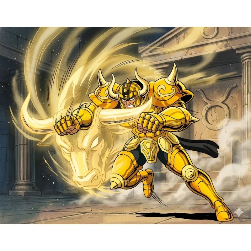 【En stock】 Saint Seiya MST Taurus Aldebaran Myth Cloth EX Soul of Gold Diecast Metal Armor Action Figure Collection Toy Gift