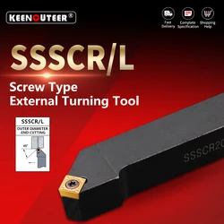 SSSCR1212 SSSCR1616 SSSCR2020 SSSCR2525 SSSCR3232  External Turning Tool SSSCR SSSCL Lathe Bar Turning Holder  CNC Cutter Bar