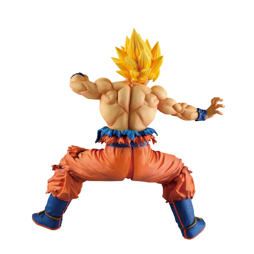 Em estoque bandai dragon ball vs omnibus z ichiban kuji e super sayans son goku figura anime modelo de ação brinquedos colecionáveis presente