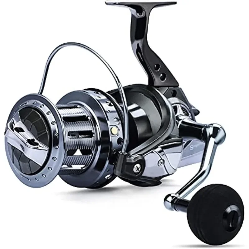 

Spinning Reels 10000 Series Surf Fishing Reels,10+1 Stainless BB Ultra Smooth Powerful