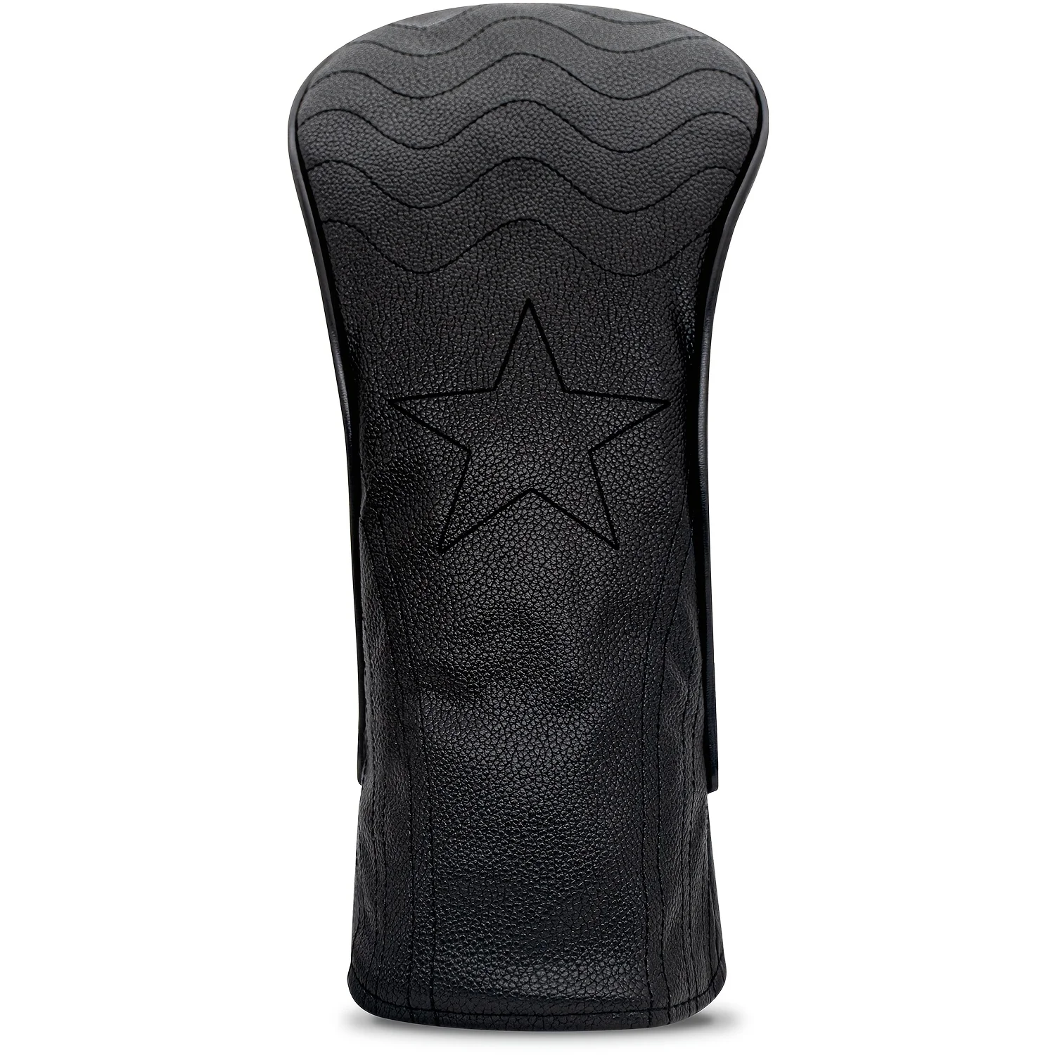 Golf Club And Putter Head Covers Featuring a Classic Black Star Design - Built to Last with Multi-Layer Protection