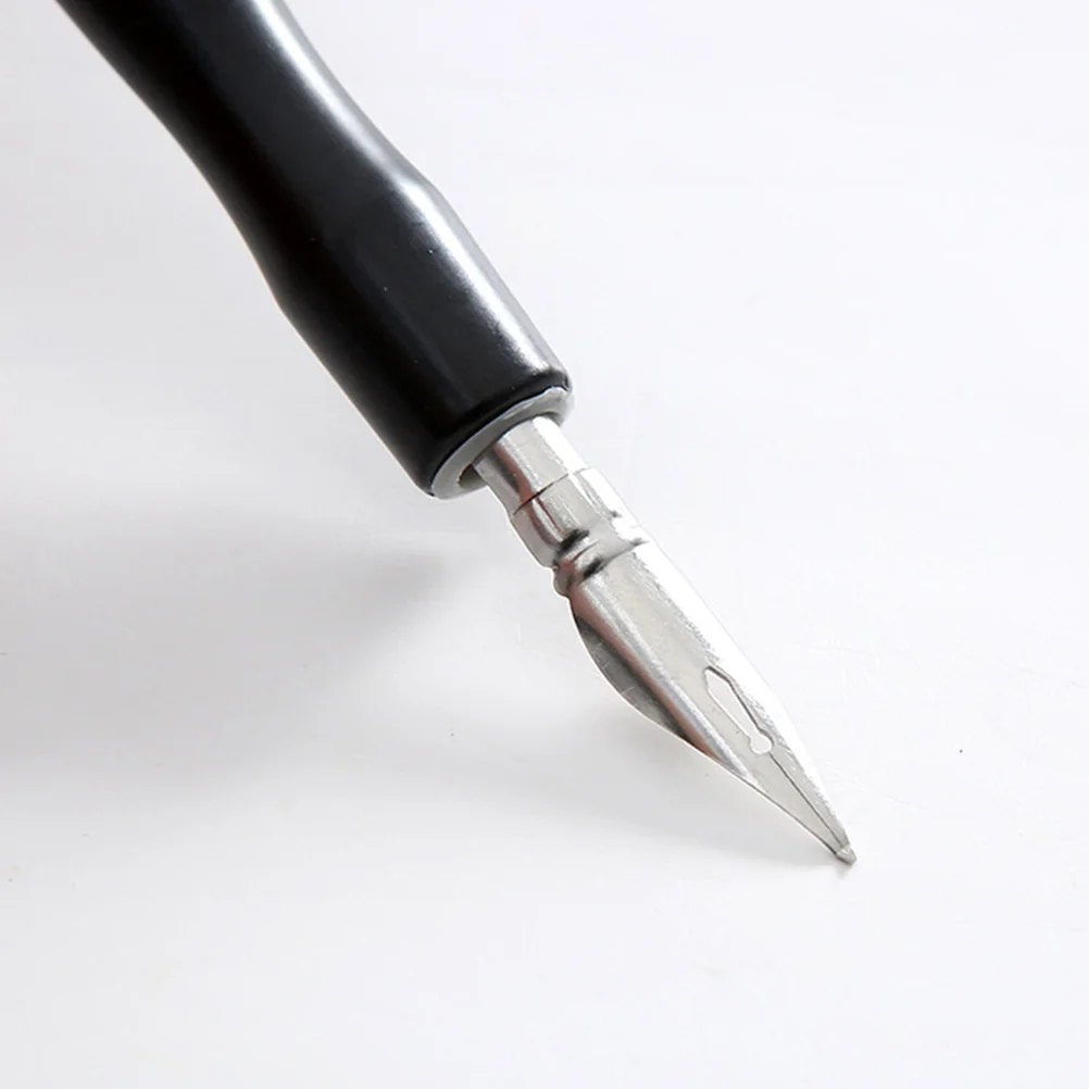 

Holder Black Plastic Pen Rod Beginners Calligraphy Stroke Painting Point Holders