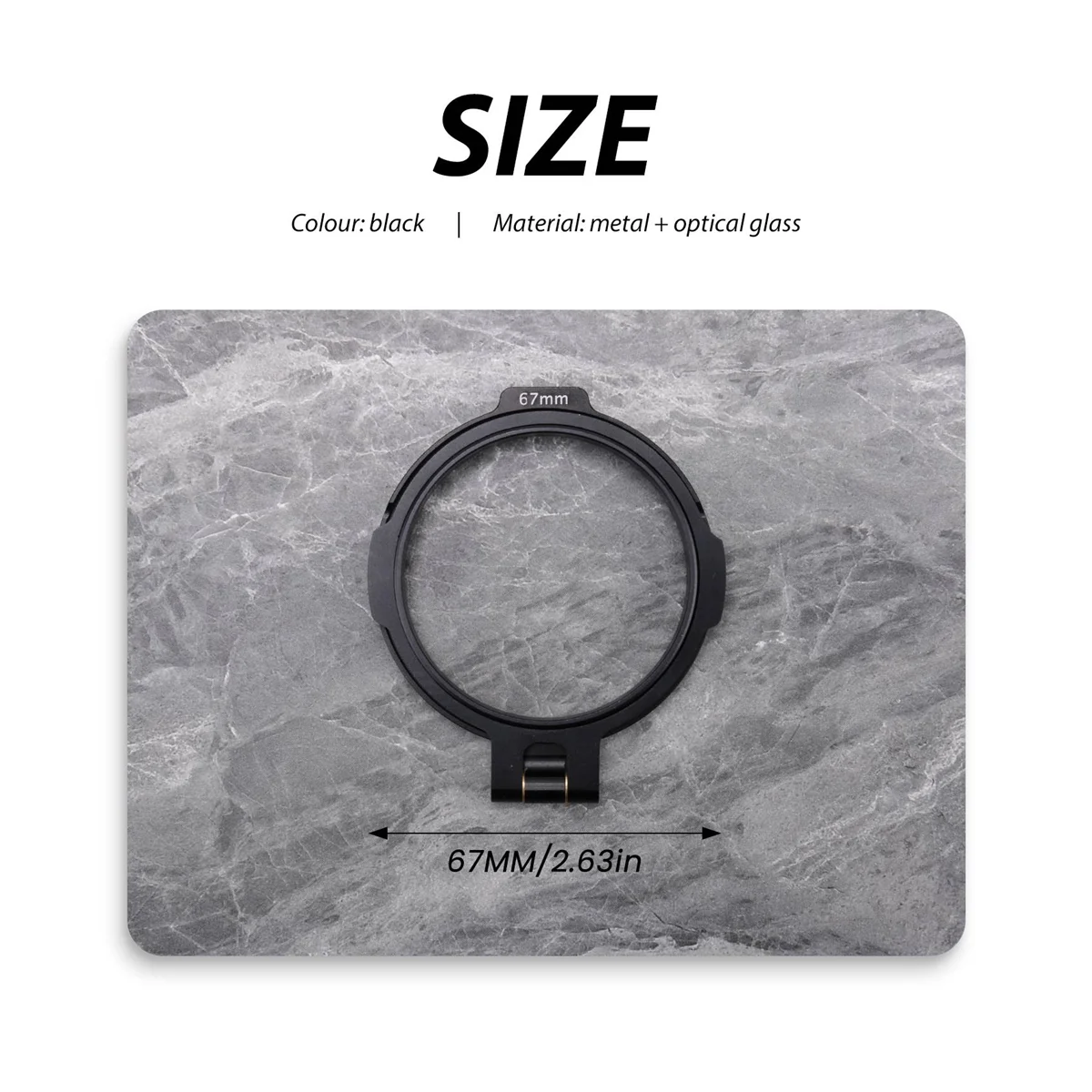 Быстросъемный фильтр для объектива зеркальной фотокамеры 67 мм