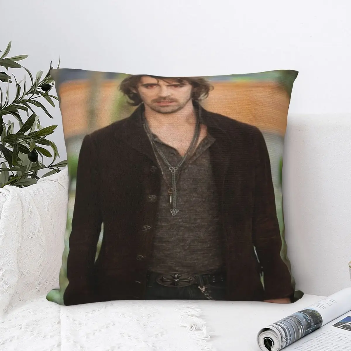 Lee Pace Actor Fan Gift Printed Pillowcases Cushion Cover Throw Pillow Cover Soft and Sweet Car Decor Zippered Multi-Size