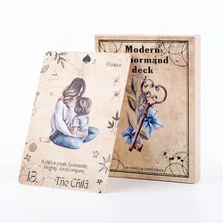 Modern Lenormand Deck Board Game English Version 36 Card Deck 10.3*7.3cm Beautifully Illustrated Family Party Game