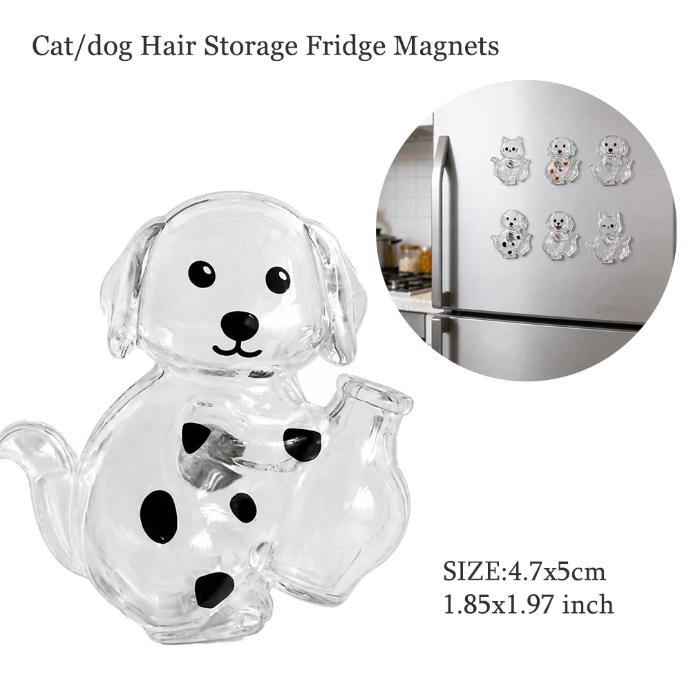 Transparent Dog Shaped Keepsake Pendant, Memorial Gift